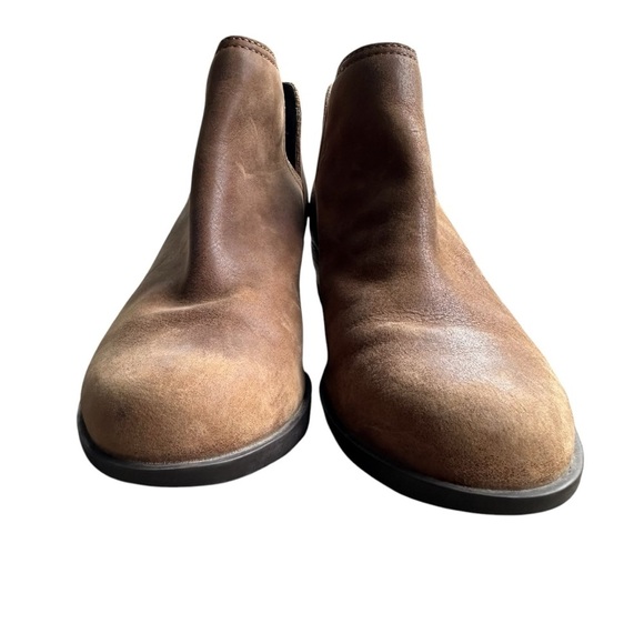 Sorel Lolla II Bootie Shoes Brown Leather Outdoor Preppy Academia Business Sz 8 - Picture 4 of 9